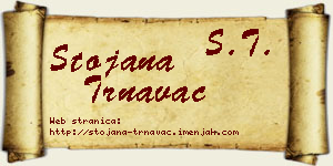 Stojana Trnavac vizit kartica